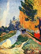 Paul Gauguin Les Alyscamps Germany oil painting artist